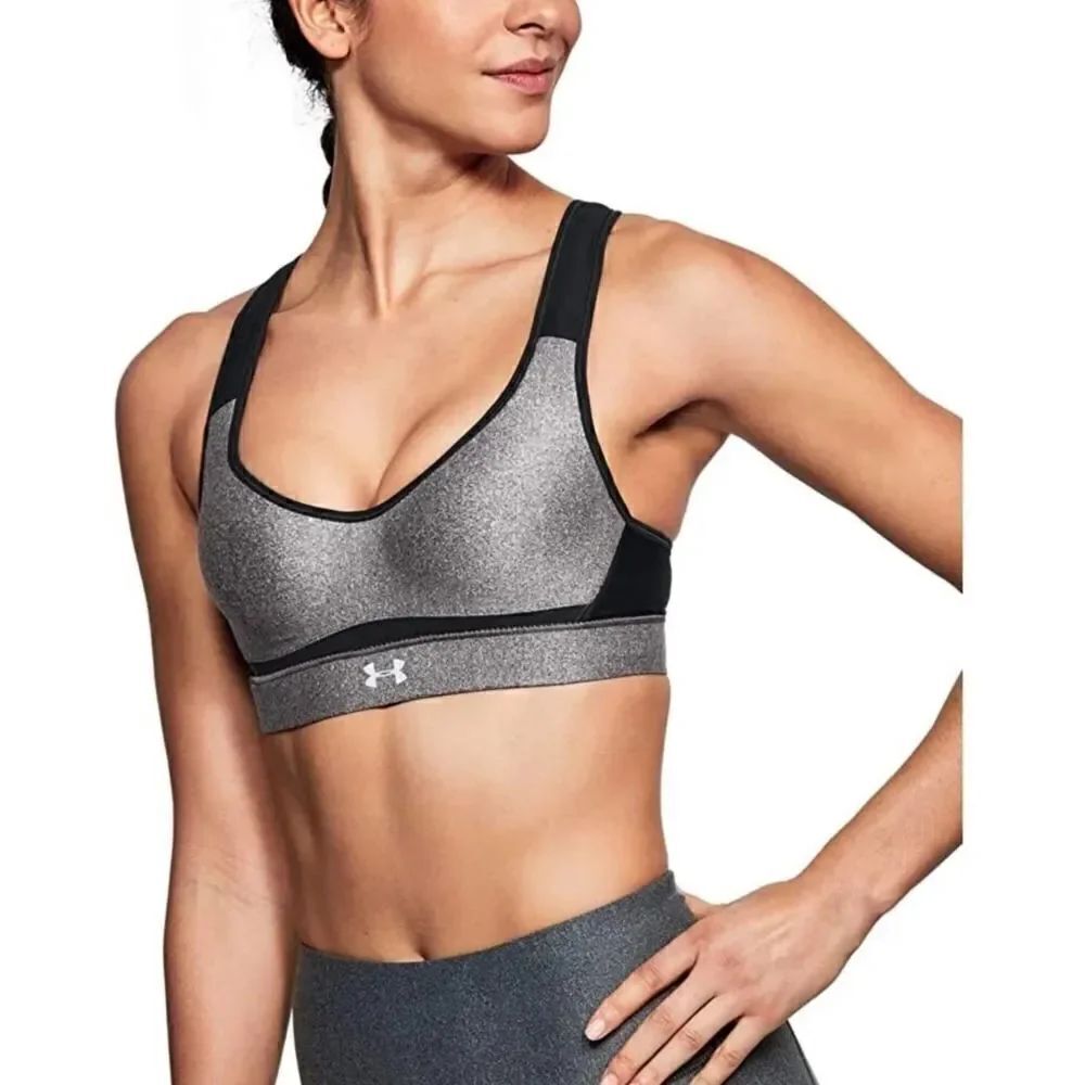 Under Armour HeatGear high impact racerback sports bra 32A